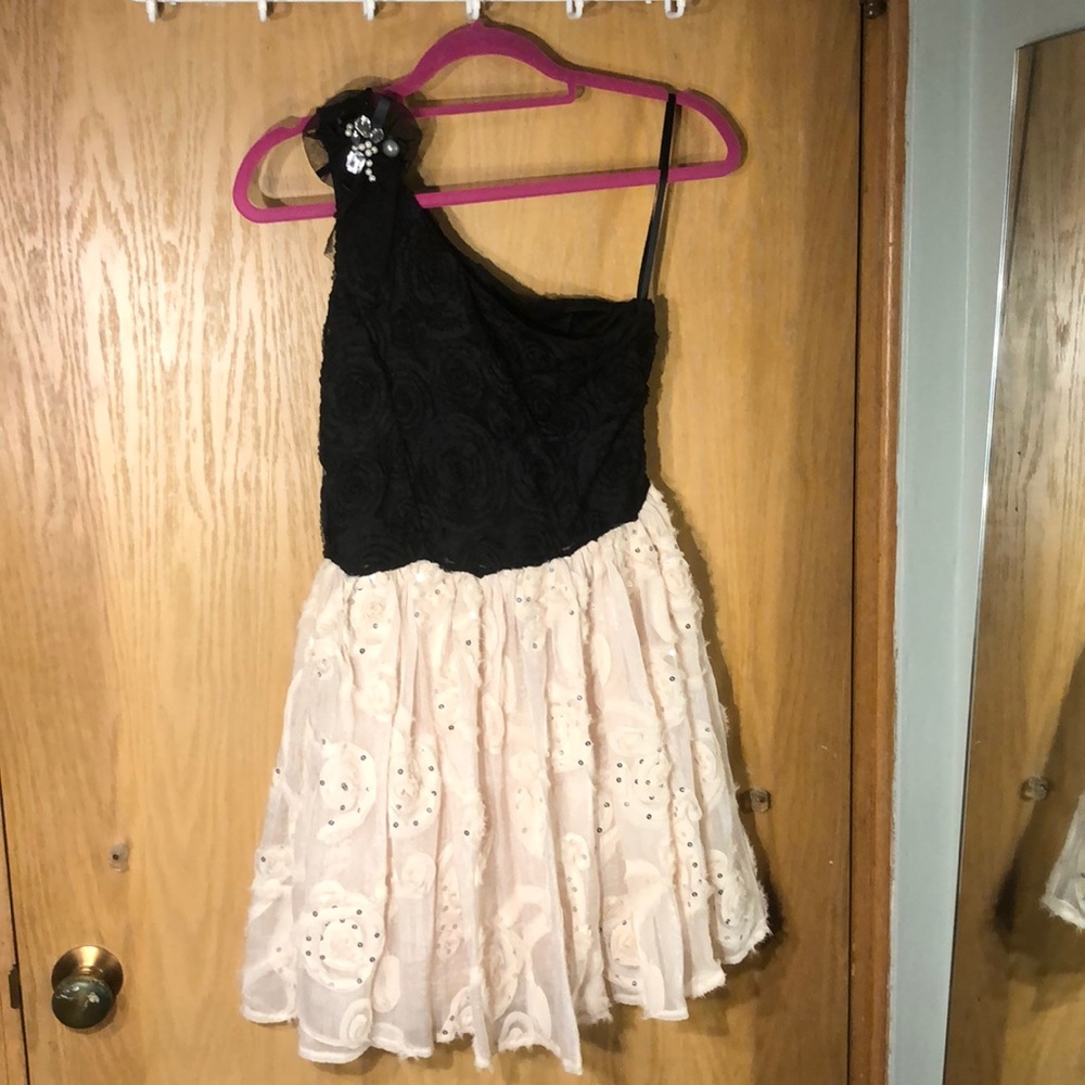 Yumi Kim black and cream party dress